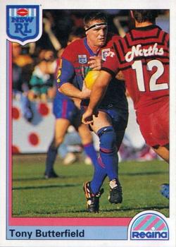 1992 Regina NSW Rugby League #67 Tony Butterfield Front